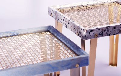 Stone Edge square tables